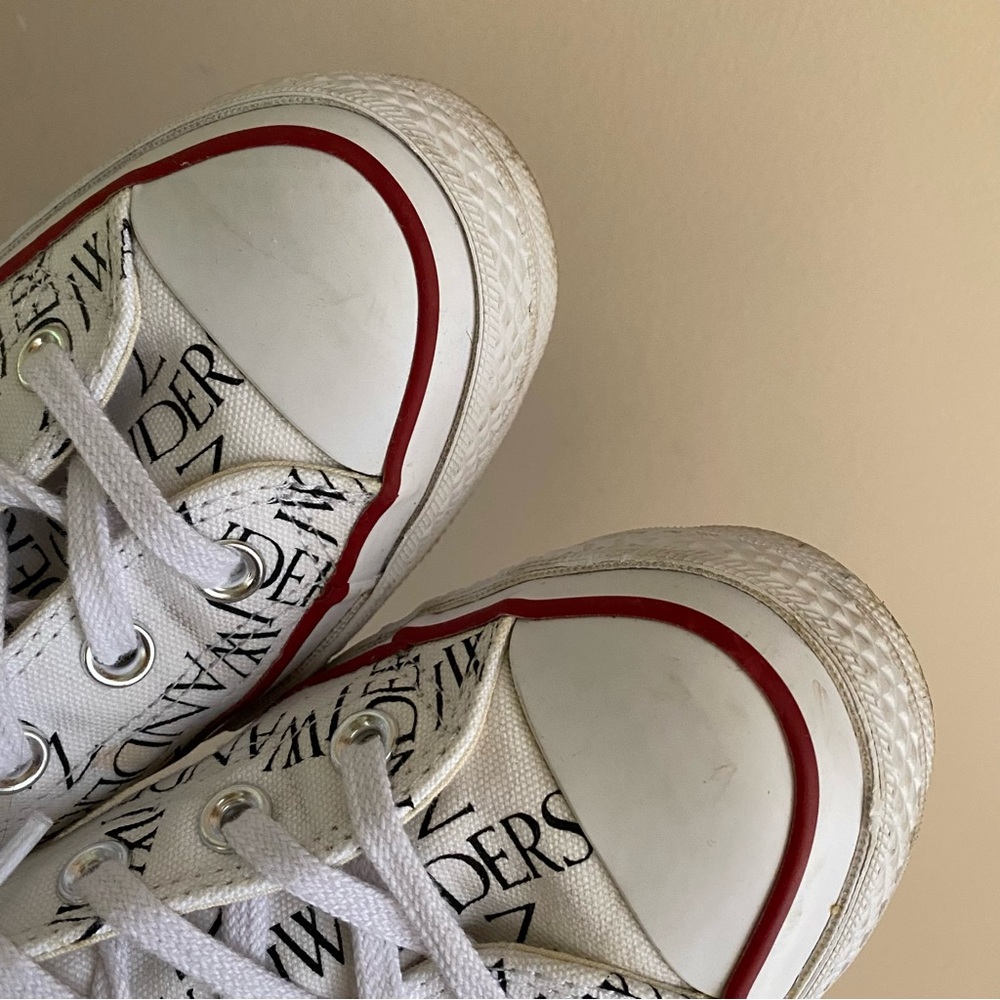 JW Anderson X Converse Chuck 70 Hi sneaker white black - Picture 6 of 16